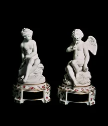 Cupid und Psyche, Sevres-Gruppe, 1758